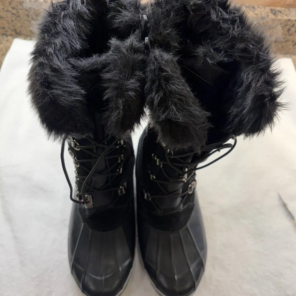 Land's End Quilted Boots